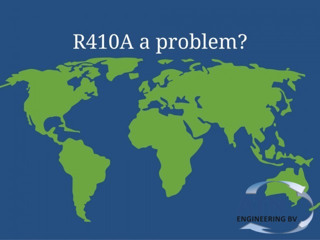 Is R410A a problem for the recycling? 