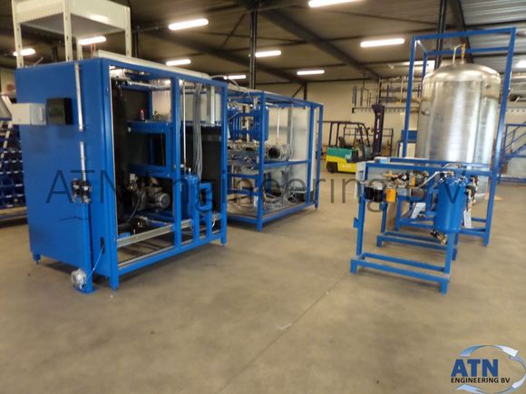 Degassing machine